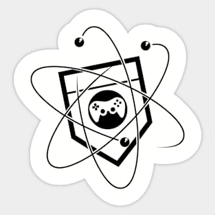 Pocket Science Black Sticker